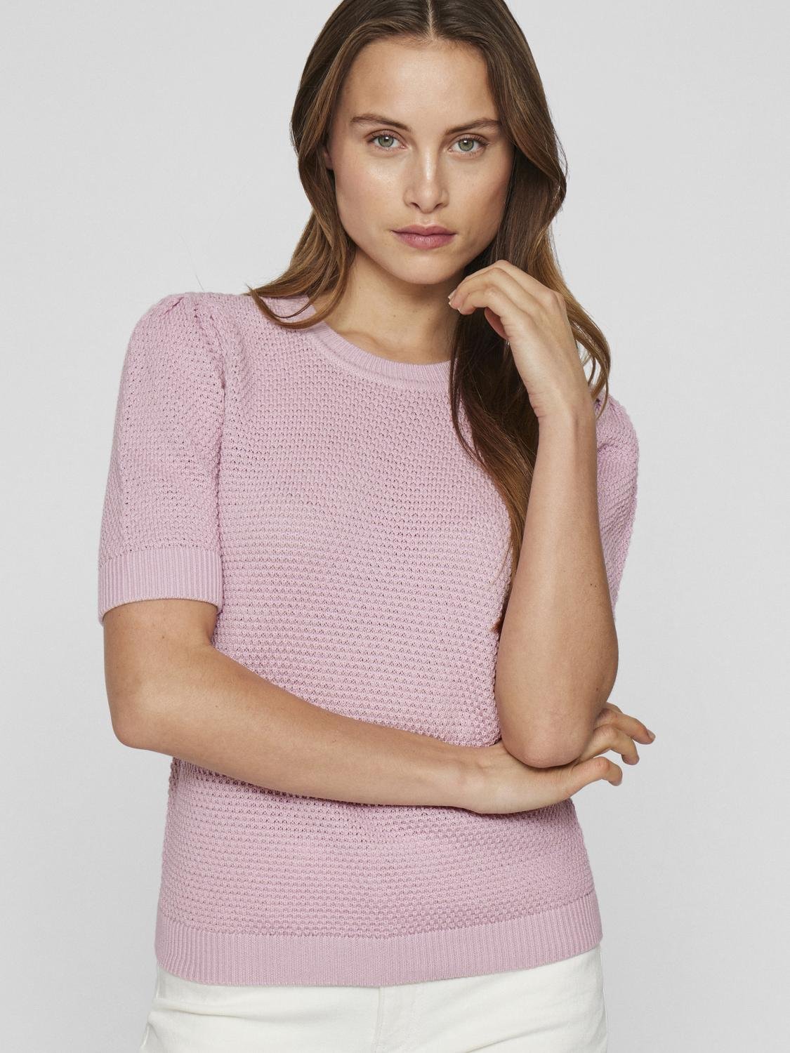 VIDALO Knit Top - Winsome Orchid - VERO MODA & VILA Bergvik